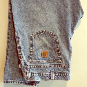 Men’s Carhartt Blue Jeans 40x32